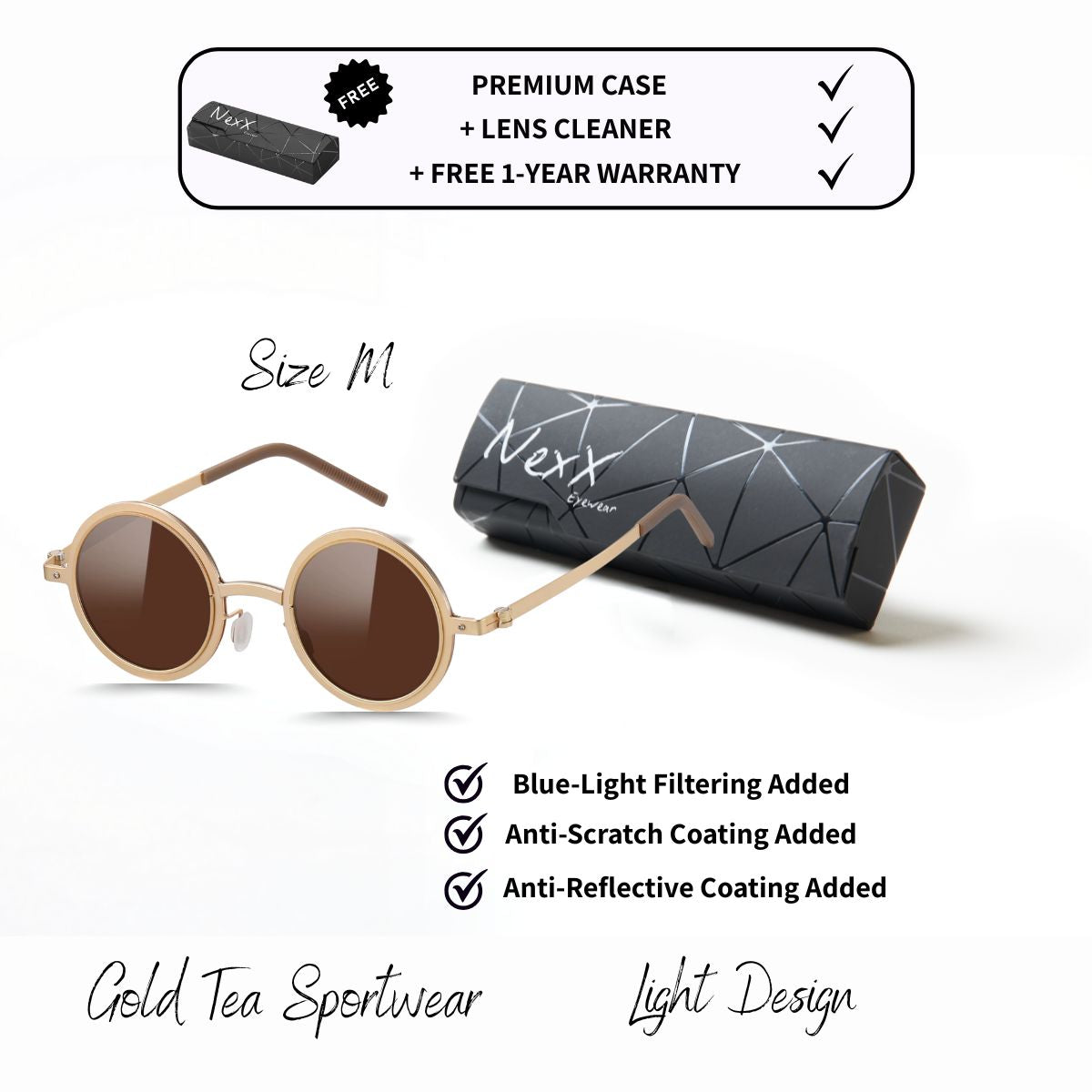NexX™ Adjustable Tint Sunglasses