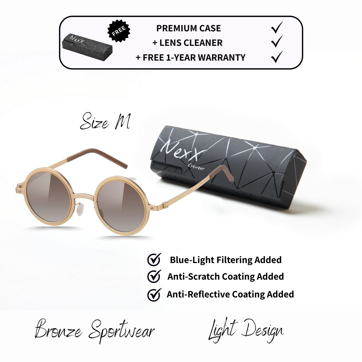 NexX™ Adjustable Tint Sunglasses